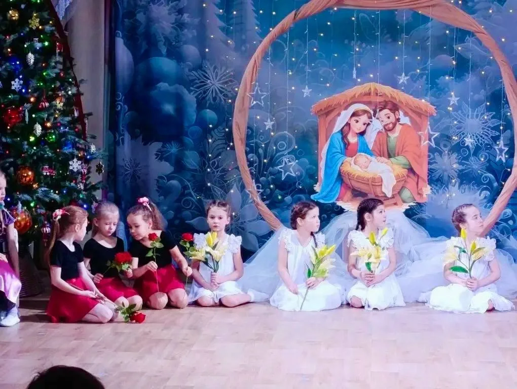 Рождественская сказка в нашем детском саду! ✨ 🎄🌟